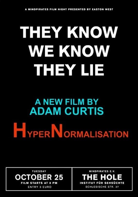 HYPERNORMALIZATION
